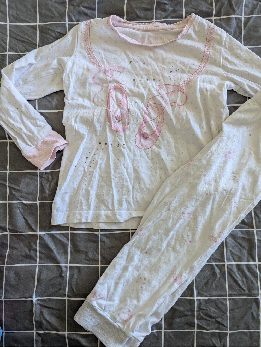 Mothercare ballet PJ set